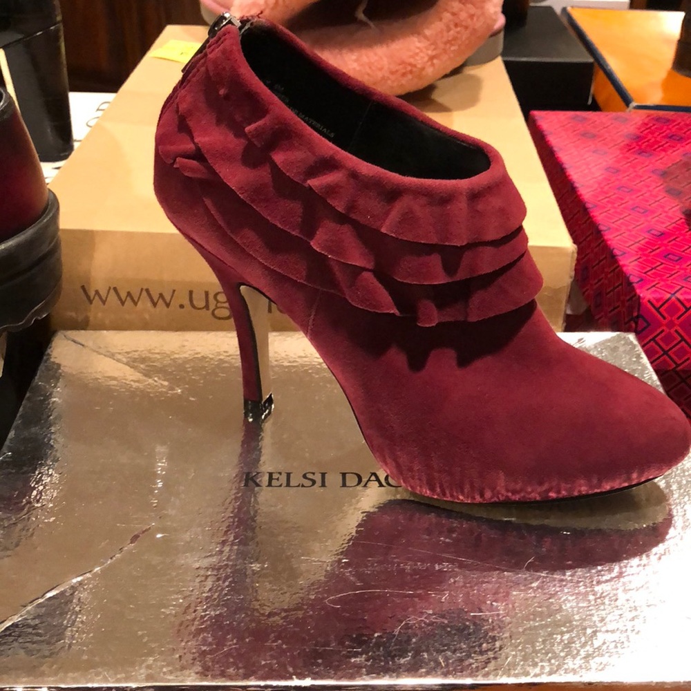 Kelsi Dagger suede Dress bootie